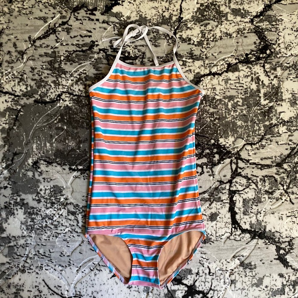 Toobydoo Large Multi-Color One Piece Swimsuit